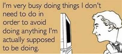 how to productively procrastinate